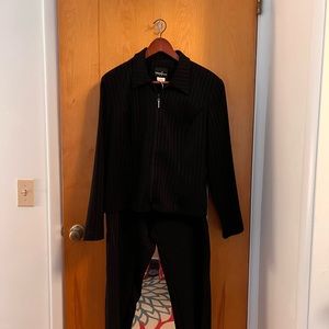 Black suit size 12